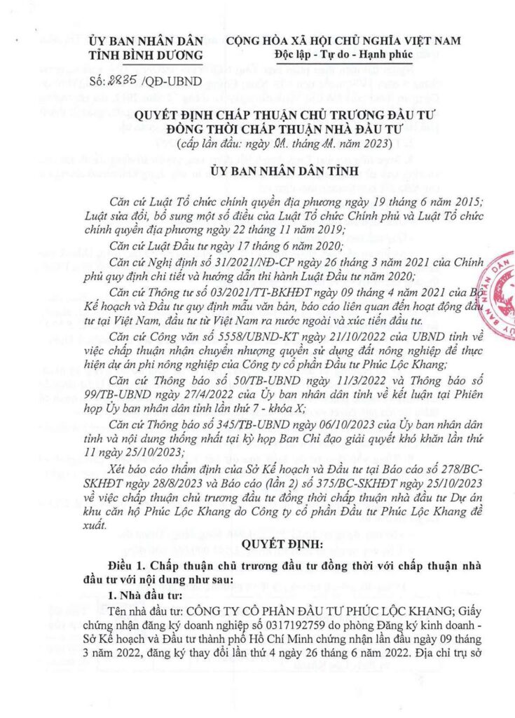 Pháp Lý TT Avio Chính Thức Minh Bạch Đảm Bảo An Toàn Đầu Tư Chap thuan chu truong dau tu 1