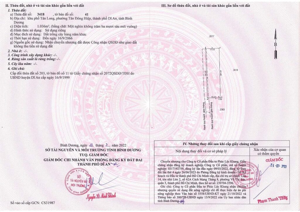 Pháp Lý TT Avio Chính Thức Minh Bạch Đảm Bảo An Toàn Đầu Tư chung nhan quyen su dung dat 2 copy