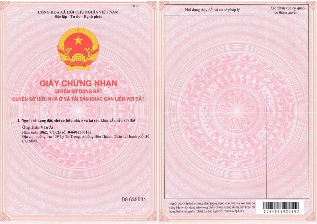 Pháp Lý TT Avio Chính Thức Minh Bạch Đảm Bảo An Toàn Đầu Tư chung nhan quyen su dung dat 5 copy